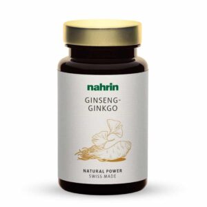 Ginkgo un ženšeņa kapsulas. Uzlabo atmiņa, mazina stresu