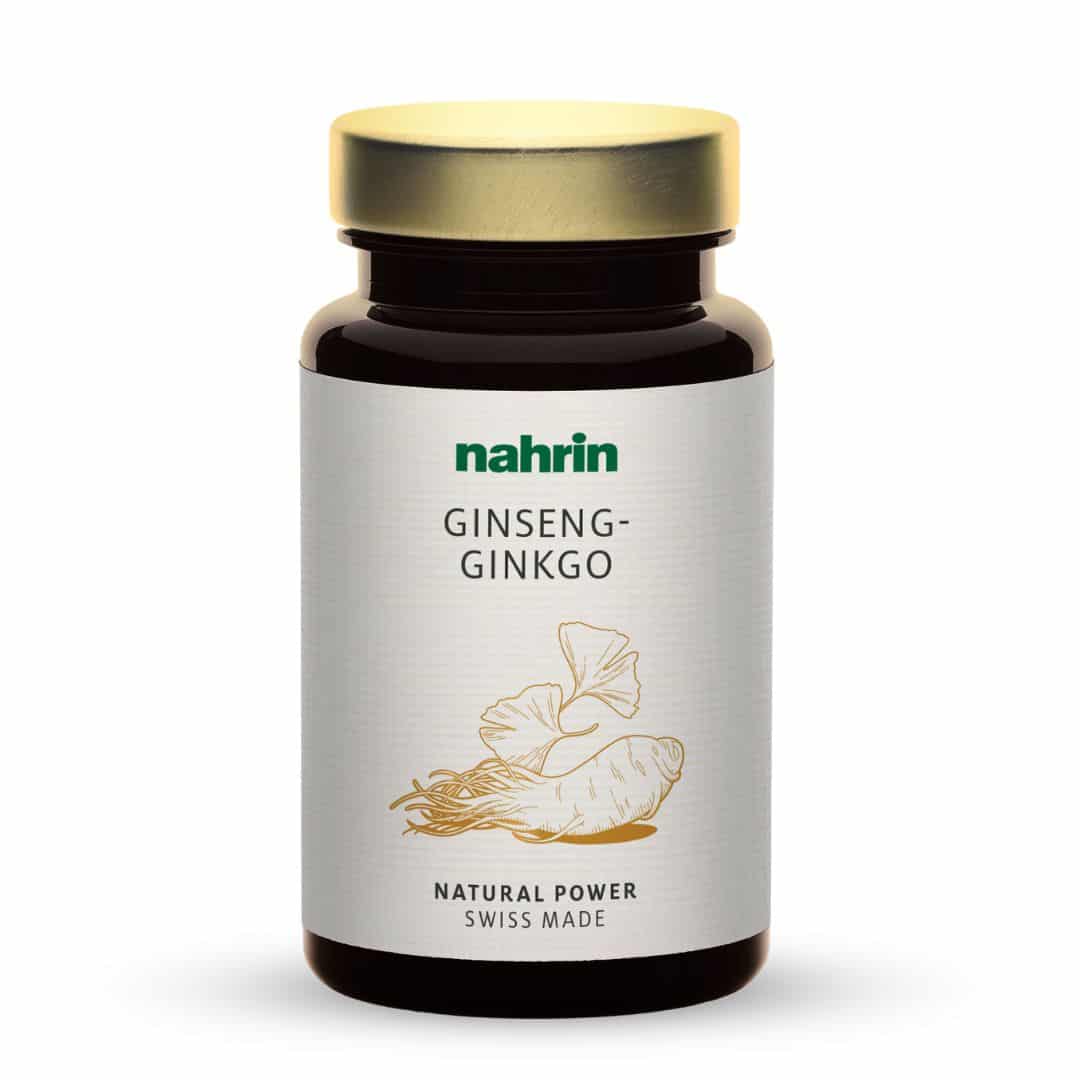 Ginkgo un ženšeņa kapsulas. Uzlabo atmiņa, mazina stresu