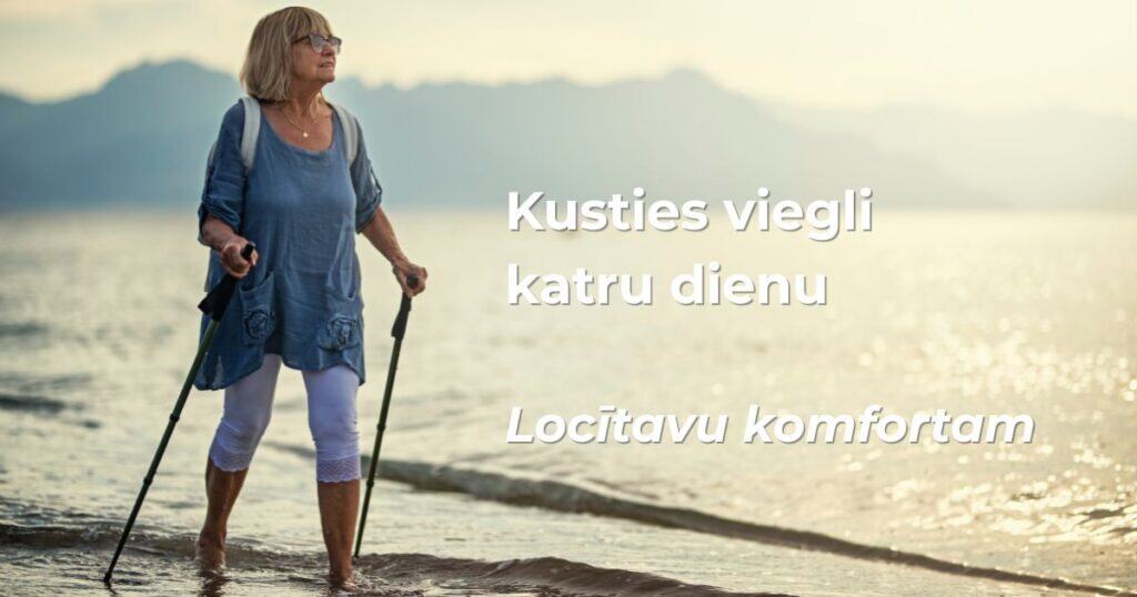 Locītavu komforts un kustību brīvība